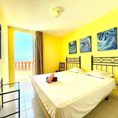 Apartamento Con Free Wifi En Zonas Comunes, Piscina Compartida Y Vista, Tenerife Apartman Costa Adeje (Tenerife)