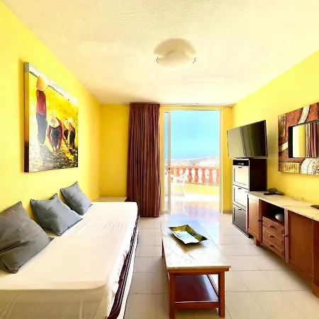 Apartamento Con Free Wifi En Zonas Comunes, Piscina Compartida Y Vista, Tenerife Apartman Costa Adeje (Tenerife)