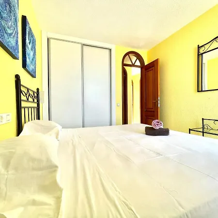 Apartman Apartamento Con Free Wifi En Zonas Comunes, Piscina Compartida Y Vista, Tenerife Costa Adeje (Tenerife)